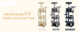 164cm Multilevel Cat Scratching Tree/ Post/ Pole Activity Centre