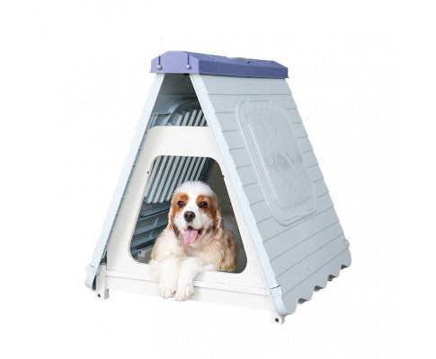 Small Foldable Plastic Dog & Cat House Kennel