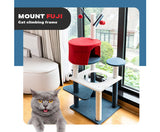 Multi Color Cat Scratching Post with Toys