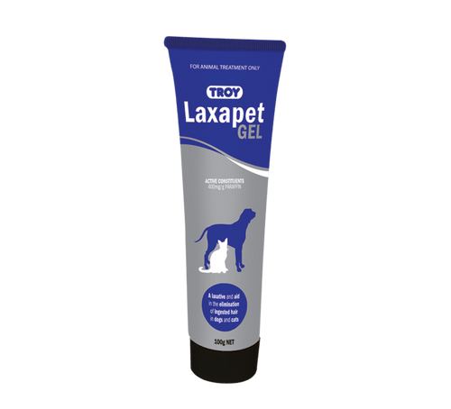 Troy Laxapet Laxative & Hairball Eliminating Gel for Cats and Dogs - 100g