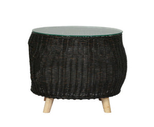 Side Table Coffee Pet Bed - Black