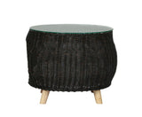 Side Table Coffee Pet Bed - Black