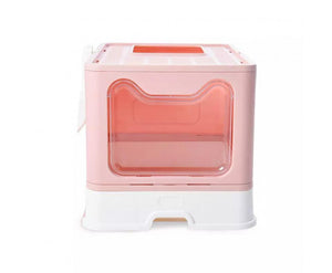 Foldable Litter Box - Pink