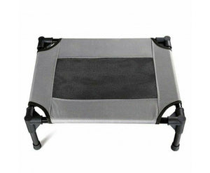 Elevated Camping Pet Bed - Grey