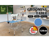 120cm Pet Grooming Table - Blue