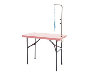 97cm Adjustable Pet Grooming Table -  Pink