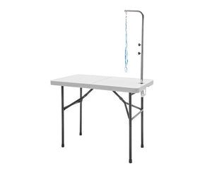 97cm Adjustable Pet Grooming Table - White