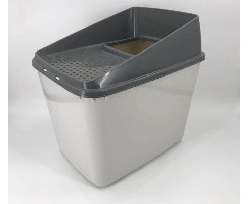 XL Top Entry Cat Litter Box Covered Kitty Tray