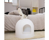 Igloo Cat Litter Box - White