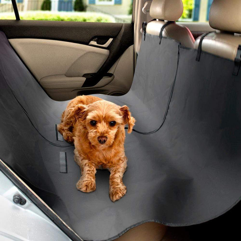 Pet Care Waterproof Hamock Car Seat Protector - Black