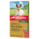Advantix Green Small Dog (6 Pack)
