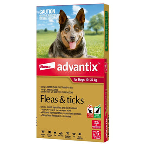 Advantix Red Large Dog (6 Pack)