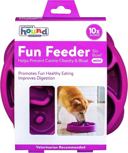 Fun Feeder Mini Purple by Outward Hound