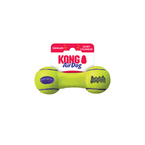 BULK BUY 3 x Kong Airdog Squeaker Dumbbell