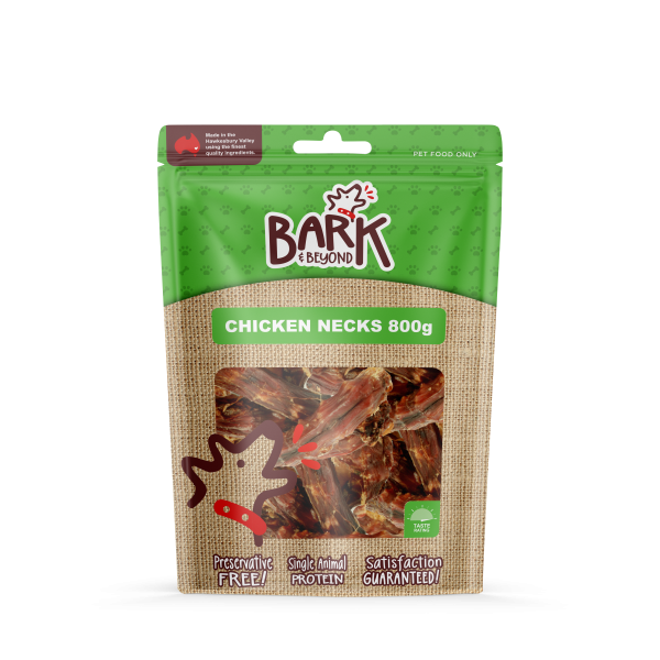 Bark & Beyond - Chicken Necks 800g