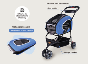 5-in-1 Dog & Cat Carrier/Stroller