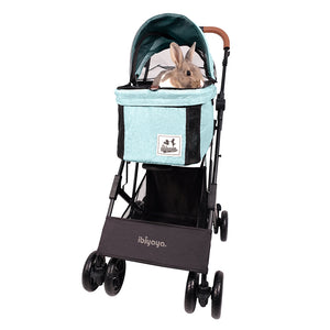 Ibiyaya Travois Tri-fold Pet Travel Stroller System - Spearmint