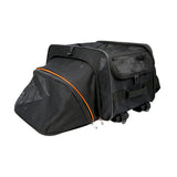 Ibiyaya JetPaw: Expandable Pet Carrier & Backpack - Obsidian/Orange