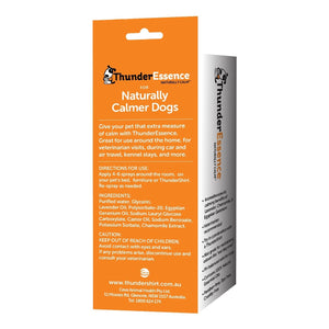 Thunder Essence Natural Spray for Canine Stress & Anxiety 118mL