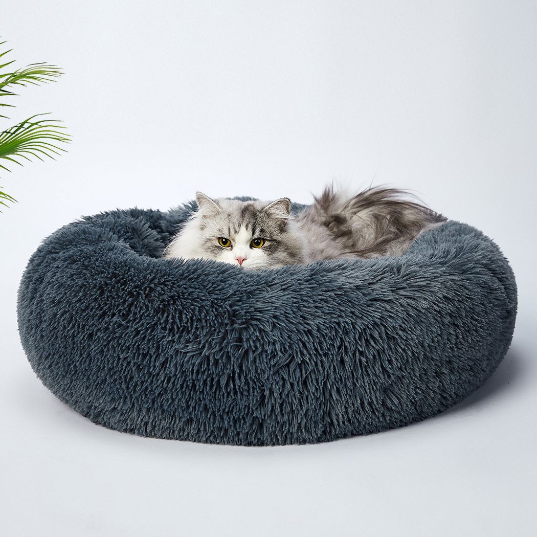 Fluffy Pet Bed Mattress (Dog & Cat) - Dark Grey