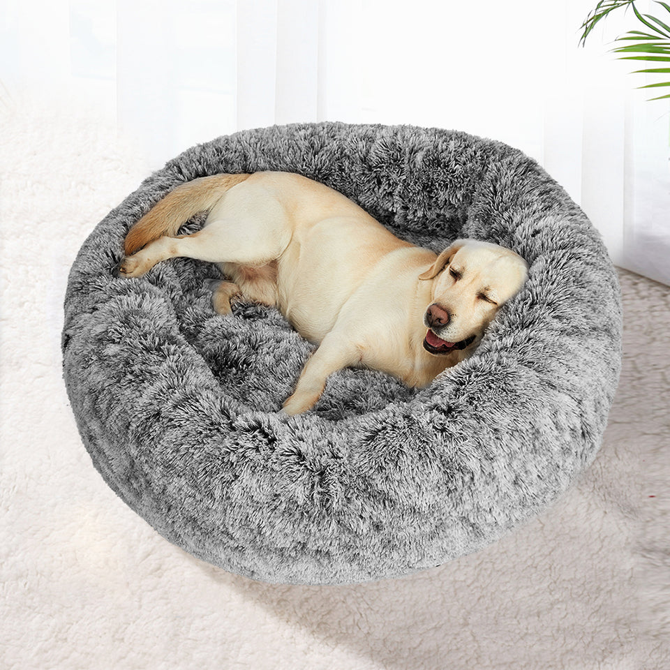 DOG & CAT DONUT BED - Charcoal