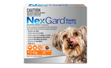 Nexgard For Dogs 2-4Kg - Orange 6 Pack