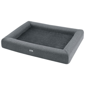 Egg Crate Foam Dog Bed Sofa - Grey