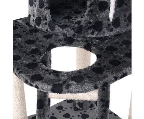 120cm Cat Scratching Tower - Grey