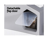 Large Enclosed Cat House Litter Box with Scoop