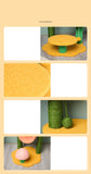 90cm Sunflower Plush Scratching Post Cat Tree