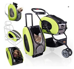 5-in-1 Dog & Cat Carrier/Stroller
