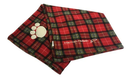 TARTAN DOG BLANKET