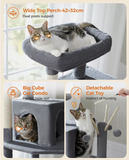 175cm Plush Cat Scratching Tree Tower