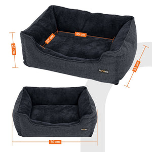 Dark Grey Sofa Dog Bed