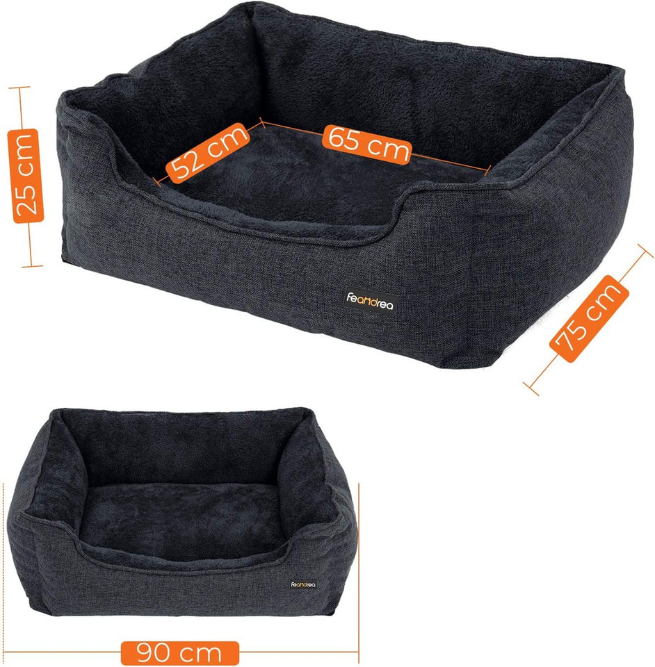 Dark Grey Sofa Dog Bed