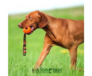 Speed Sling Ball with Handle - Fetch and Tug Toy Small - by Major Dog