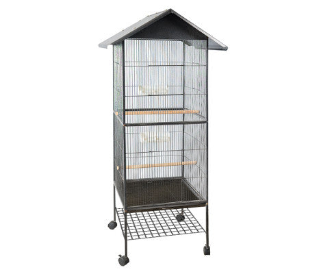 160 cm Large Bird Cage Aviary with Wheels