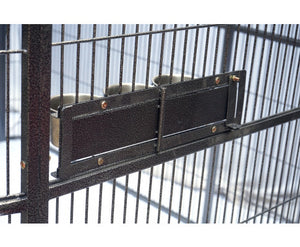 XXXXL Walk in Pet Bird Cage With Green Cover (219x158x203cm)
