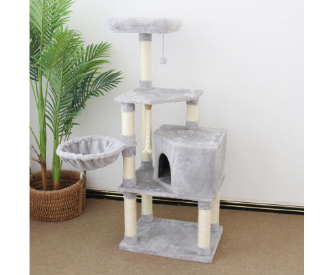 136cm Supreme Condo Cat Scratching Tree