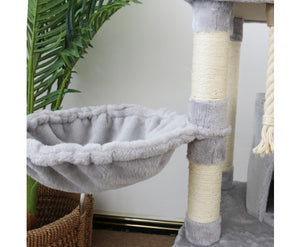 136cm Supreme Condo Cat Scratching Tree