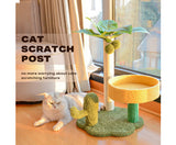 Coconut Palm Cat Scratching Post/ Pole