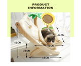 2 in 1 Cat Elevated Resting Bed Chair
