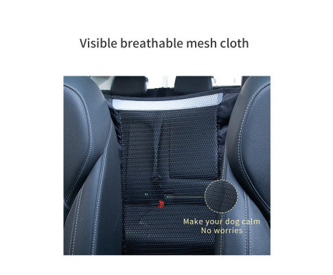 Dog Car Seat Barrier - Safety Mesh Guard Fence for Isolation and Divider