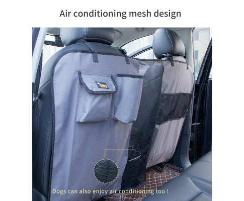 Dog Car Seat Barrier - Safety Mesh Guard Fence for Isolation and Divider