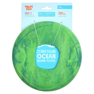 West Paw Seaflex Recycled Plastic Flyer Dog Toy - Sailz