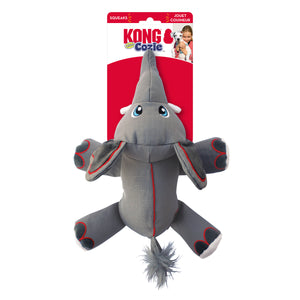 BULK BUYS 3 x Kong Cozie Ultra Ella Elephant - Canvas Dog Toy