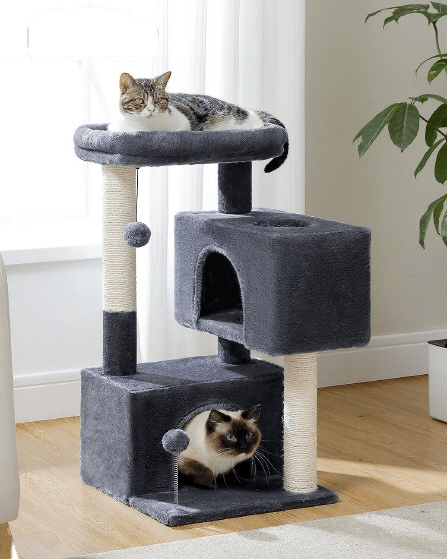 80cm Cat Scratching Post with Large Condo House Beds