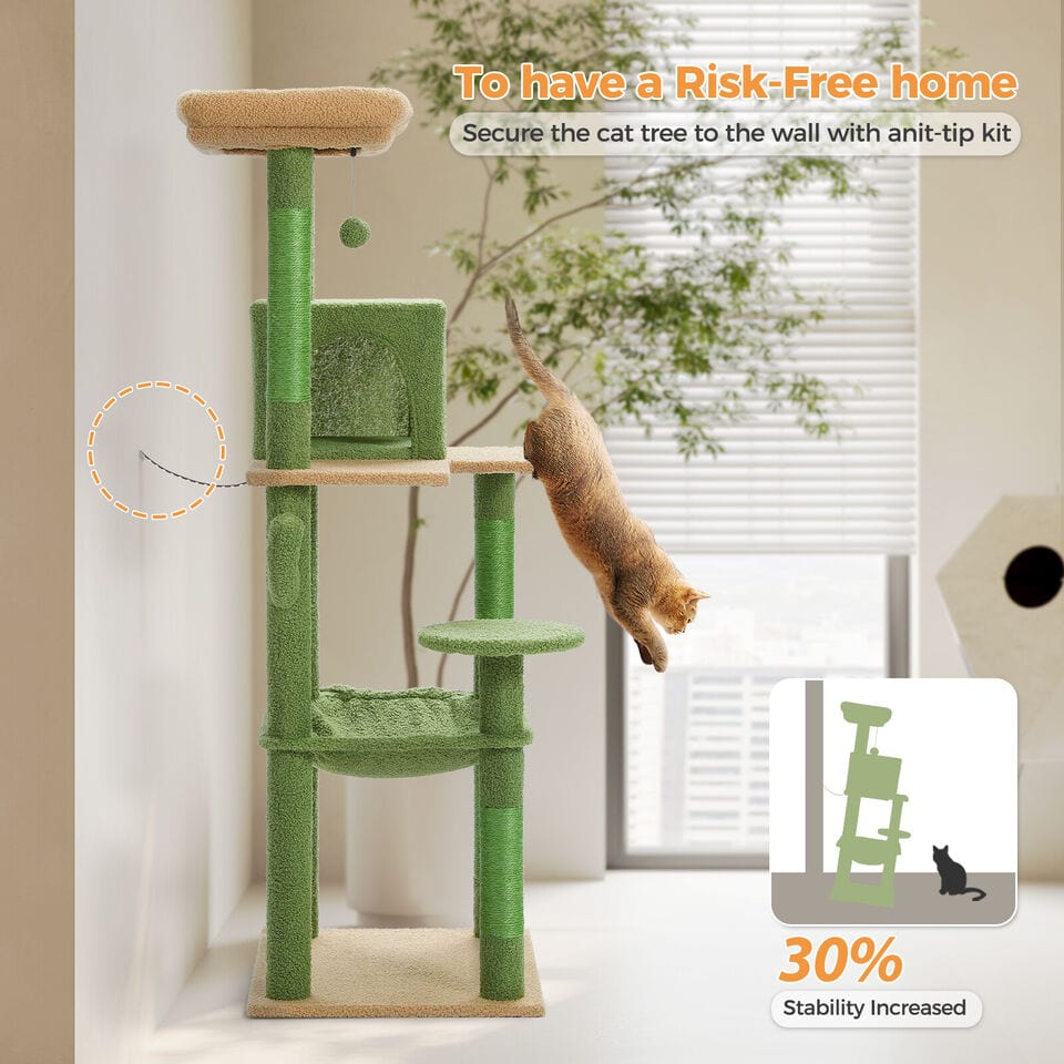 143cm Cat Scratching Post / Tree / Pole