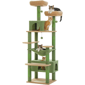 184cm Multilevel Cat Scratching Tower/ Tree