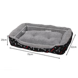 Fleecy Pet Bed Mattress - Black Bone